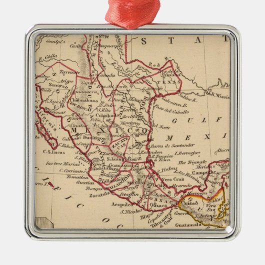 メキシコ、グアテマラ メタルオーナメント (正面)
