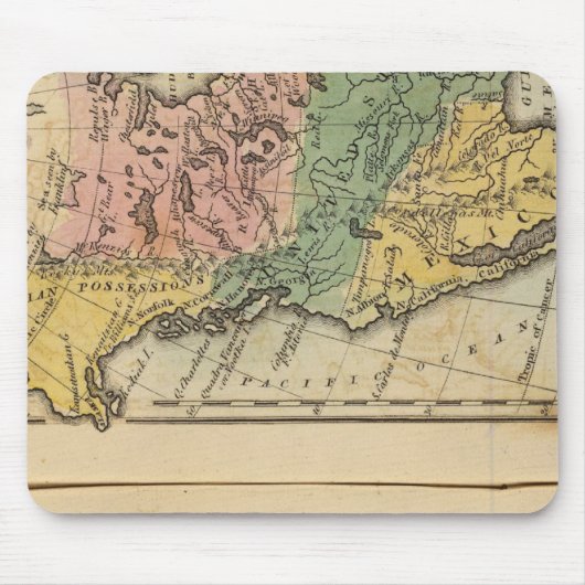 メキシコ、グアテマラ、WI、北米 マウスパッド (正面)