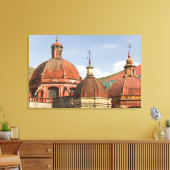 メキシコ、グアナファト州、グアナファト。テンプル・デ キャンバスプリント (インサイチュ (リビング))