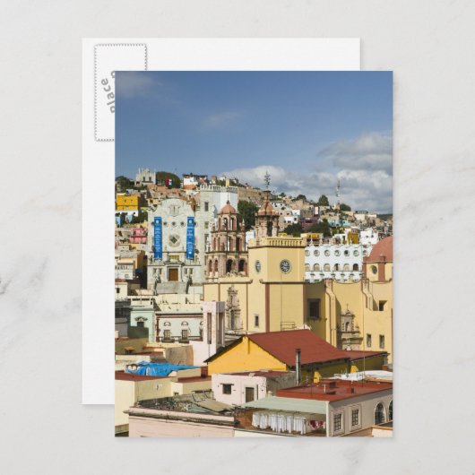 メキシコ、グアナファト州、グアナファト。大聖堂 ポストカード (正面/裏面)