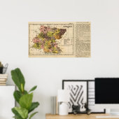 メキシコ，グアナファト ポスター (ホームオフィス)