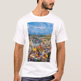 メキシコ グアナフアト - 色とりどりの街並み Tシャツ