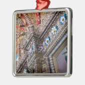 メキシコ、ケレタロ。詳細インサ華美イト メタルオーナメント (左)