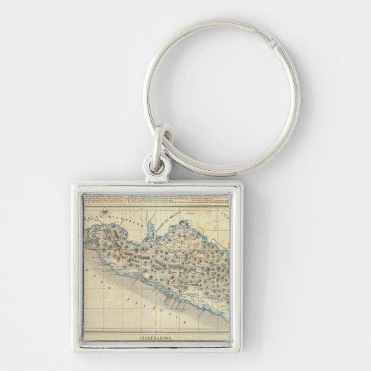 メキシコ、ゲレロ キーホルダー (正面)