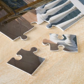 メキシコ、ゲレロ、ジワタネホ。カフェ表 ジグソーパズル (側面)