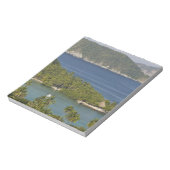 メキシコ、ゲレロ、ジワタネホ。プラヤラスガタス ノートパッド (回転)