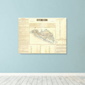 メキシコ，ゲレーロ キャンバスプリント (インサイチュ (ウッドフロア))