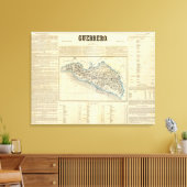 メキシコ，ゲレーロ キャンバスプリント (インサイチュ (リビング))