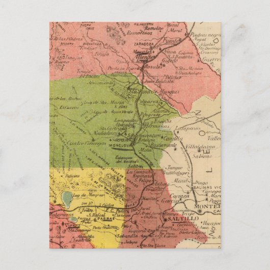 メキシコ,コアウイラ ポストカード (正面)