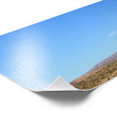 メキシコ、コアビラ、シエラデルカルメン フォトプリント            (角)