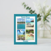 メキシコ，コスタマヤ ポストカード (スタンド正面)