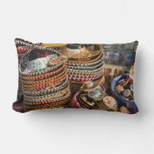 メキシコ、コズメル。コズメル島の土産物 ランバークッション (正面)