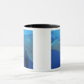 メキシコ、コズメル。ボトルネードドルフィン、ターチョップ4 マグカップ (中央)