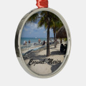 メキシコ，コズメル メタルオーナメント (右)