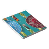 メキシコ、コズメル。Isla de Cozumelのお土産 ノートパッド (アングル)