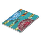 メキシコ、コズメル。Isla de Cozumelのお土産 ノートパッド (回転)