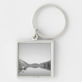 メキシコ、コナンプ公園のレンジャーは息子とパトロールする キーホルダー (正面)