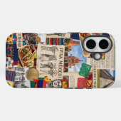 メキシコ コラージュ スクラップブック Viva Mexico Case-Mate iPhoneケース (裏面 (横))