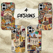 メキシコ コラージュ スクラップブック Viva Mexico Case-Mate iPhoneケース