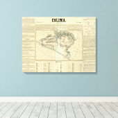 メキシコ，コリマ キャンバスプリント (インサイチュ (ウッドフロア))