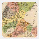 メキシコ，サカテカ スクエアシール (正面)