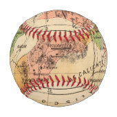 メキシコ，サカテカ 野球ボール (裏面)