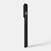 メキシコ サッカー ゴール ブラック ユニフォーム iPhoneケース (左側面)