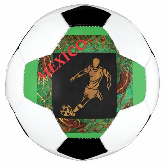 メキシコ サッカー サッカーボール (正面)