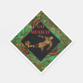 メキシコ サッカー スタンダードランチョンナプキン (角)