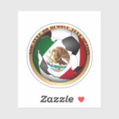 メキシコ サッカー ボール スポーツ シール (シート)