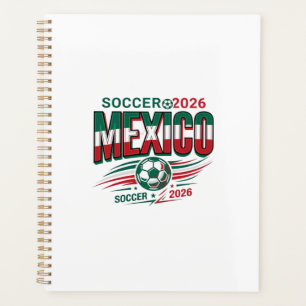 メキシコ サッカー 2026 サッカー 太字 国 タイポグラフィ プランナー手帳