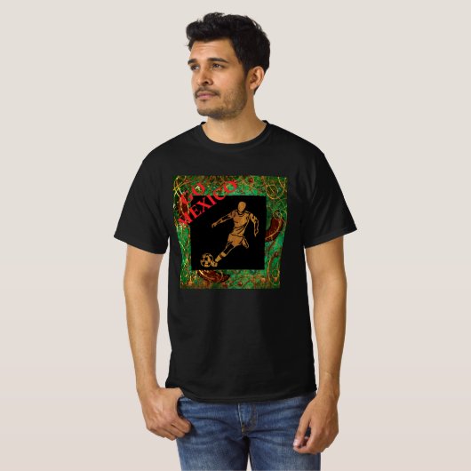 メキシコ サッカー Tシャツ (正面フル)