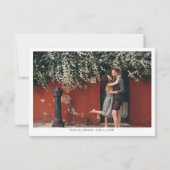 メキシコ,サユリータ | の結婚旅程マップ 招待状 (裏面)