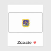 メキシコ、サンティアゴ・デ・ケレタロ市国旗 シール (シート)