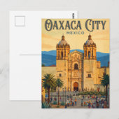 メキシコ サントドミンゴデグスマン寺院 ポストカード (正面/裏面)