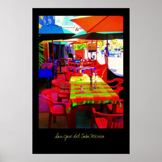 メキシコ，サンノゼ・デル・カボ ポスター (正面)