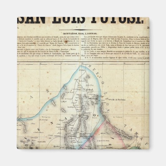 メキシコ,サンルイス・ポトシ, 2 マグネット (正面)