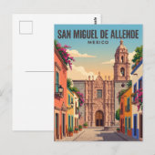 メキシコ サン・フランシスコ寺院 ポストカード (正面/裏面)