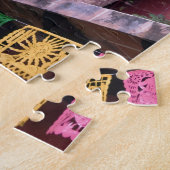 メキシコ，サン·ミゲル·デ·アレンデ，アイビー，クレイ·ポット, ジグソーパズル (側面)