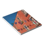 メキシコ、サン・ミゲル・デ・アレンデ。旗カラフル幕 ノートパッド (アングル)