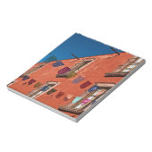 メキシコ、サン・ミゲル・デ・アレンデ。旗カラフル幕 ノートパッド (回転)