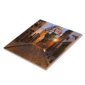 メキシコ、サン·ミゲル·デ·アレンデ。早朝 タイル (側面)