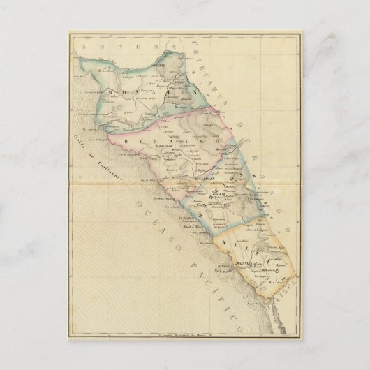 メキシコ，シナロア ポストカード (正面)