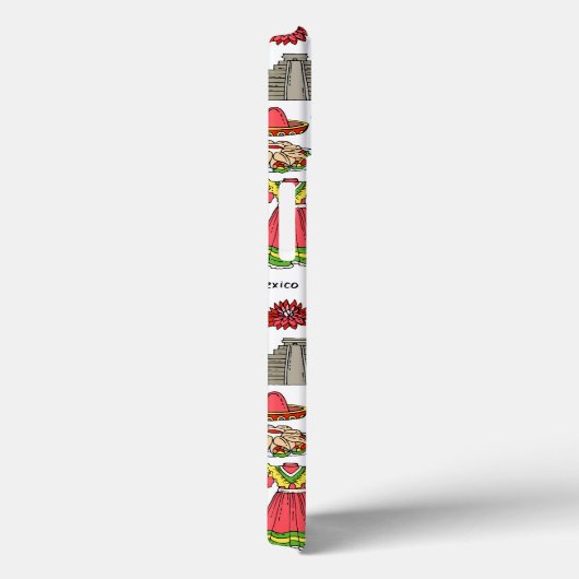 メキシコ |シンボルパターン Case-Mate iPhoneケース (裏面 / 右)