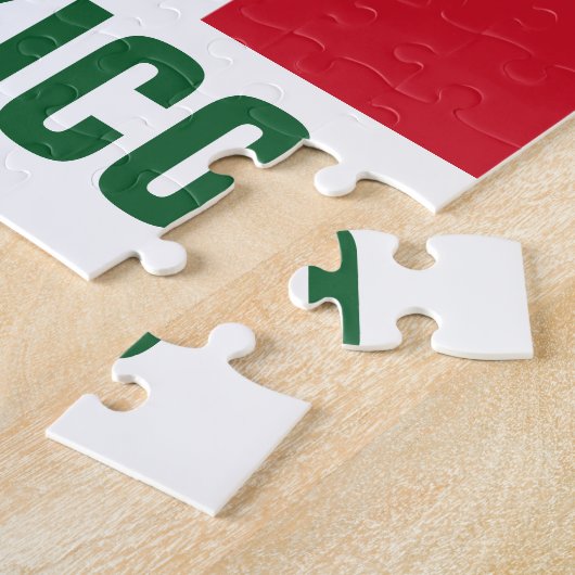 メキシコ ジグソーパズル (側面)