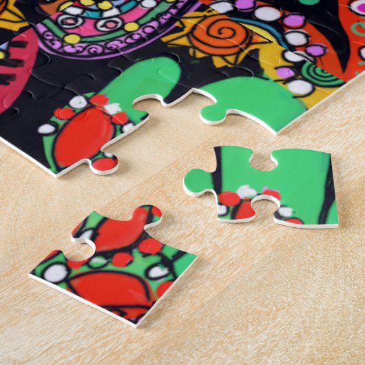 メキシコ ジグソーパズル (側面)