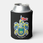 メキシコ、ジャリスコの紋章 缶クーラー (缶正面)