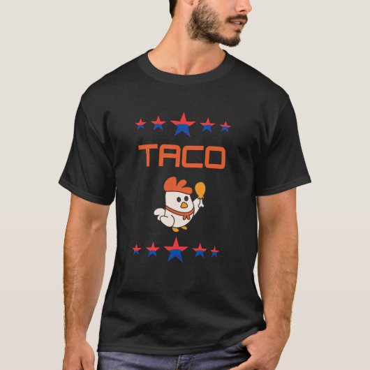 メキシコ タコス\面白い タコス\面白い トランプ ミーム Tシャツ (正面)