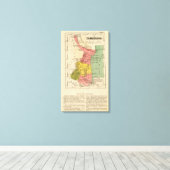 メキシコ，タマウリパス キャンバスプリント (インサイチュ (ウッドフロア))