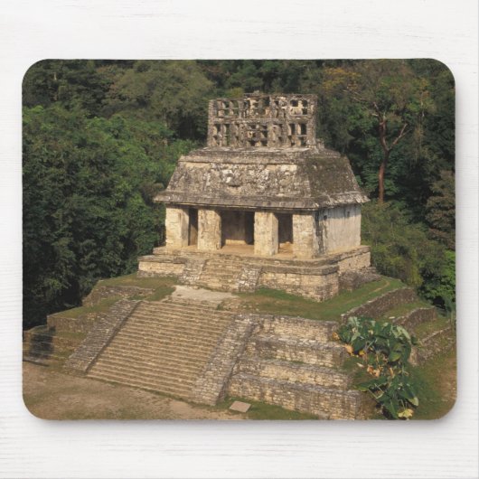 メキシコ チアパス州 パレンケ遺跡 寺院 マウスパッド (正面)